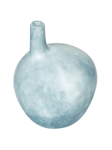 Beliani Dekovase BENTONG in Blau - (W) 19 x (H) 26 x (L) 25 cm