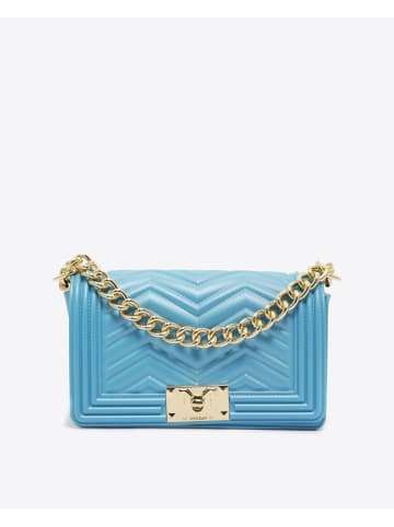Marc Ellis Handtasche in LIGHT BLUE AND GOLD