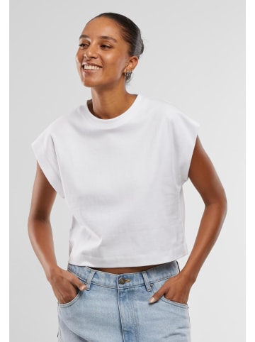 Urban Classics Urban Classics Cropped T-Shirts in white