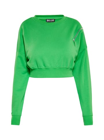ROCKEASY Damen Sweatshirt in GRÜN
