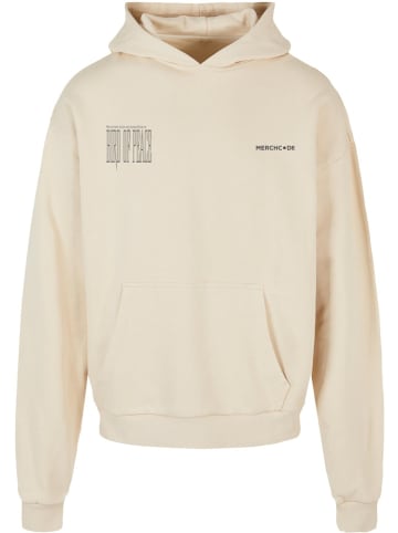 Merchcode Hoodie "Birds Of Peace 2 Hoody" in Beige
