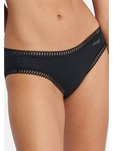 Sloggi Mini Slip GO Crush in Schwarz / blau