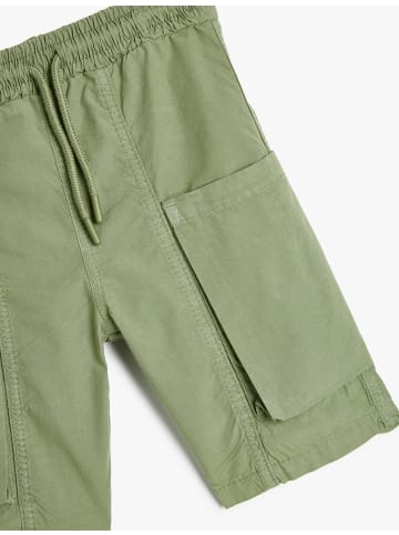 KOTON Shorts in Khaki