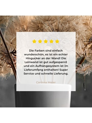 MuchoWow Leinwand bilder Löwenzahn (BxH)