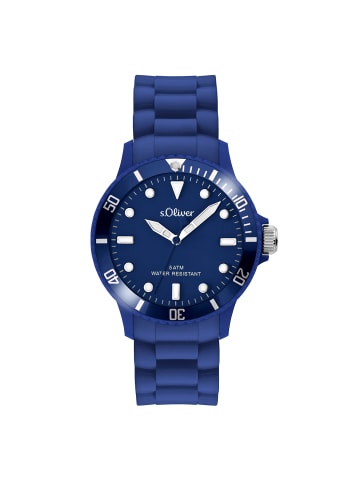 s.Oliver Quarzuhr  SO-2577-PQ in Blau