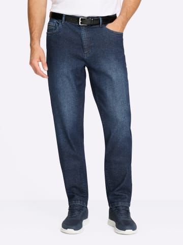 WITT WEIDEN 5-Pocket-Jeans in blue-stone-washed