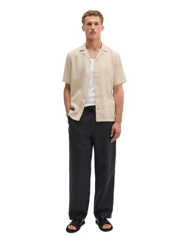 Marc O'Polo Kurzarm-Hemd regular in Grey Silk