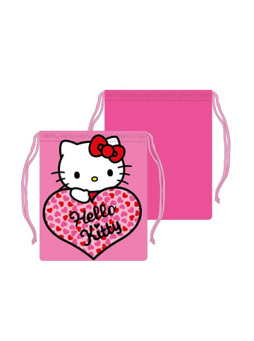Hello Kitty Brottasche 26,5cm Kinder Lunchbag Sanrio Herz