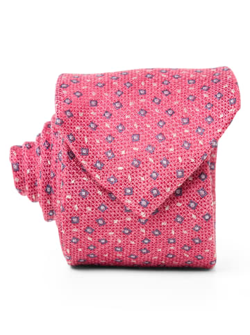 Andrew James Krawatte in himbeer marine - 0001