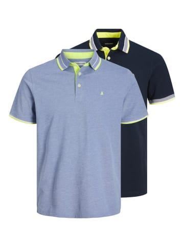 Jack & Jones Poloshirt 'Paulos' in blau