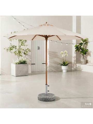 home24 Sonnenschirm Sombrilla I in Beige