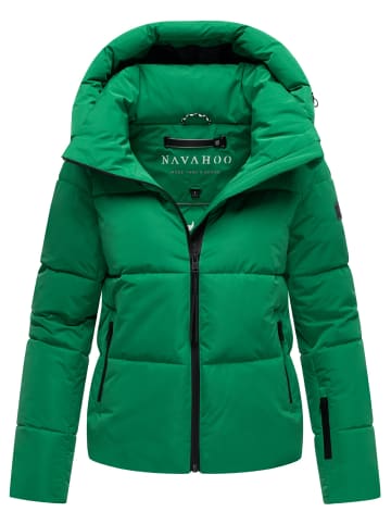 Navahoo Steppjacke Frostherz XIV in Smaragd Green