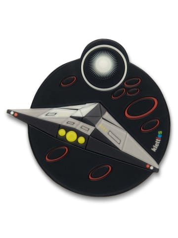 Ergobag Zubehör Klettie - 3D Silikon (Monster) in Space