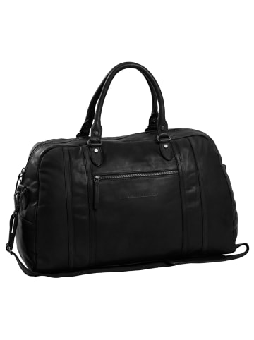 The Chesterfield Brand Wax Pull Up Weekender Reisetasche Leder 55 cm in black