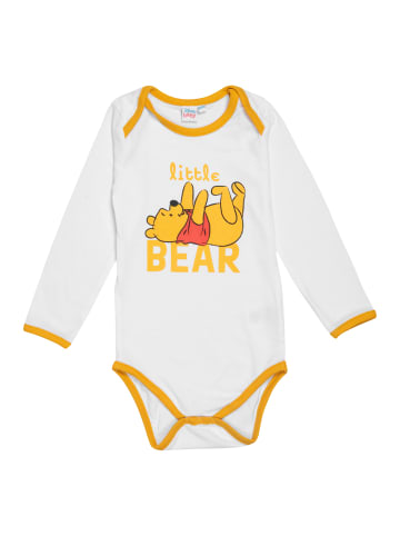 United Labels Disney Winnie Puuh Baby Body Langarm in weiß