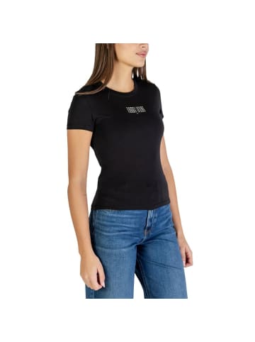 Tommy Hilfiger Schwarz Recycelte Baumwolle T-Shirt