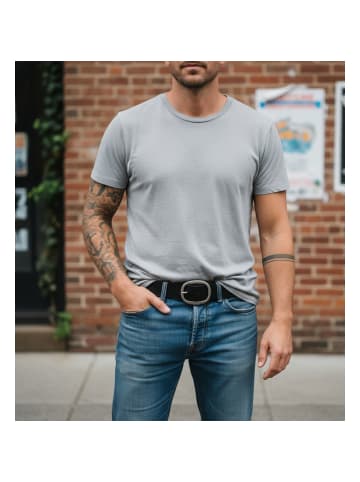 FRONHOFER Bruchfester Herrengürtel 3,5cm in Schwarz