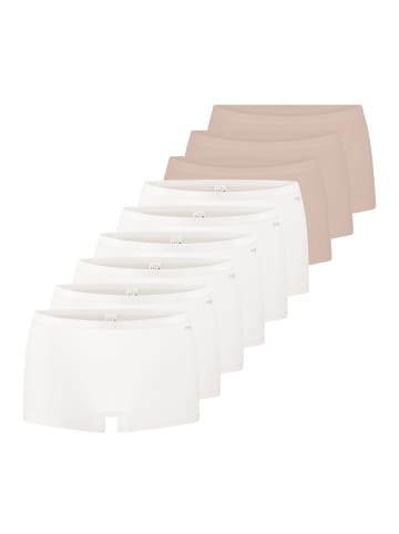 Sloggi Short Slip GO Daily Cotton in Weiß / beige