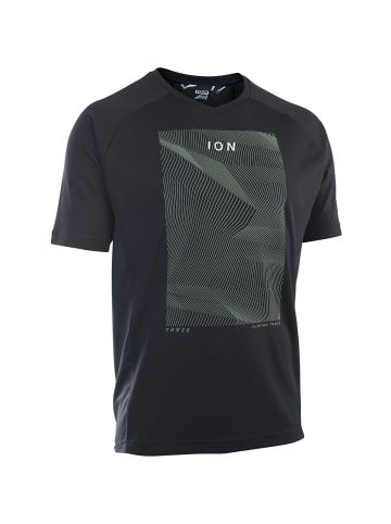 ION M BIKE TEE JERSEY TRAZE SS in Schwarz