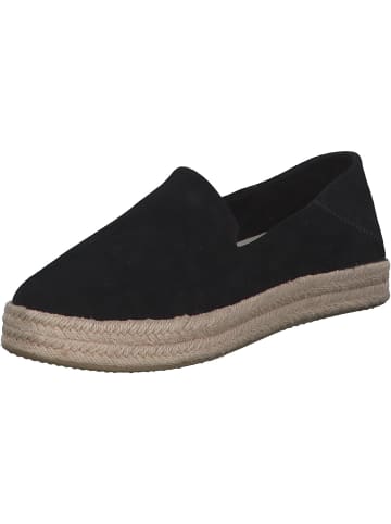 TOMS Slipper in BLK Suede
