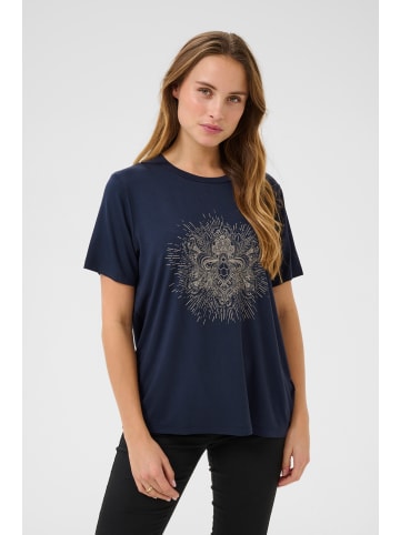 Kaffe T-shirt BPrandi Regular fit in Midnight Marine