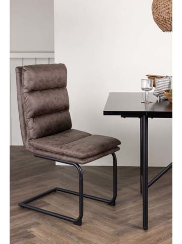 ebuy24 Esszimmerstuhl Zizo braun 2er Set
