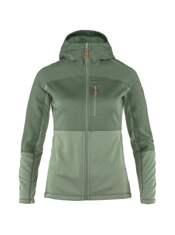 FJÄLLRÄVEN Fleecejacke Abisko Trail Fleece W in Oliv
