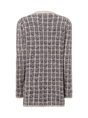 More & More Strickhülle in beige schwarz - 0001