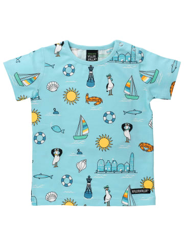 Villervalla Shirt Kurzarm Summer LGT Aruba in blau