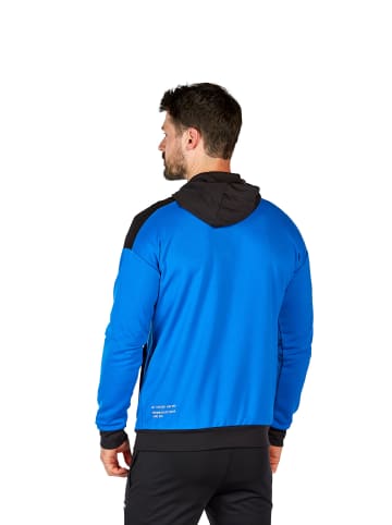 erima Herren Change By Erima Trainingsjacke mit Kapuze in new royal/schwarz/weiss
