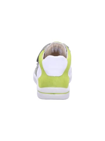 Ricosta Klettschuhe EMMO in weiss/lime