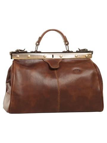 piké Handtasche echt Leder in braun