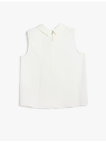 KOTON Bluse in Grauweiß
