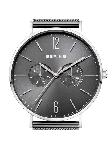 Bering Quarzuhr für Herren in grau