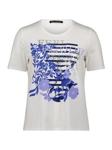 Betty Barclay Basic Shirt mit Placement in Patch Cream/Blue