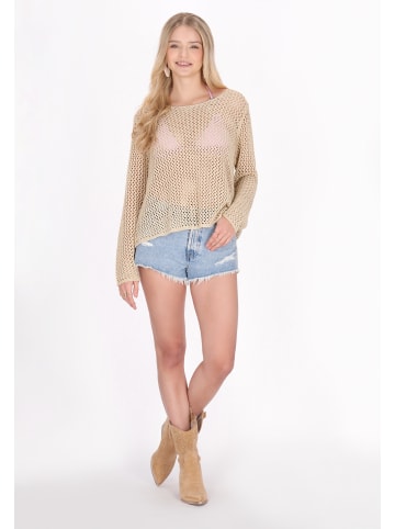 IZIA Women Sweater in cream