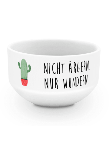 Mr. & Mrs. Panda Müslischale Kaktus Wut mit Spruch in Weiß