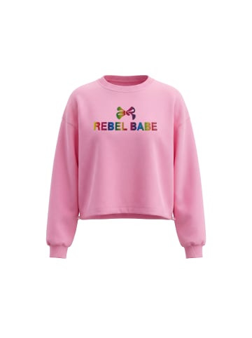 myMo Women Sweatshirt in Pink