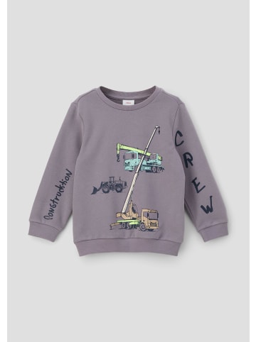 s.Oliver Sweatshirt langarm in Grau