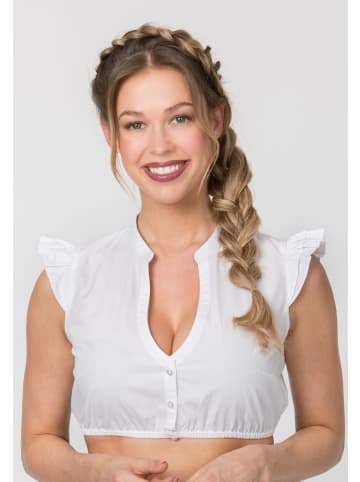 Stockerpoint Stockerpoint Dirndlbluse Liza in weiss