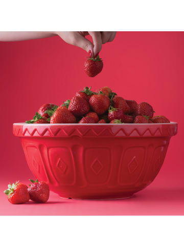 Mason Cash MASON CASH | Rührschüssel, MIXING BOWL, rot, 2 L