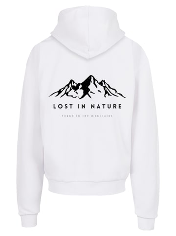 F4NT4STIC Ultra Heavy Hoodie MOUNTAIN x F4NT4STIC in weiß