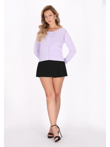faina Women Cardigan in lavender