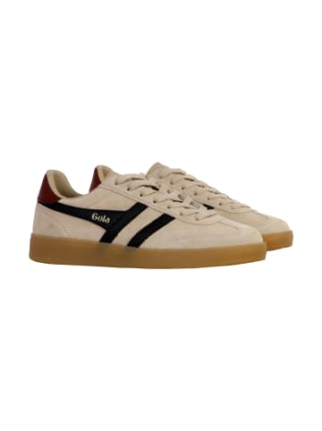 Gola Viper-Sneaker aus Leder (niedrige Ausführung) Beige