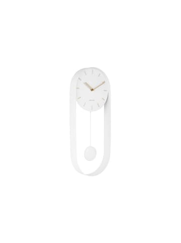 Karlsson Wanduhr in weiß