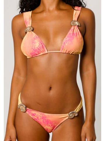 Moda Minx Bikinihose Nautilus Shell Fixed Bikini Bottom in orange