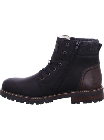 rieker Schnürstiefel Mit Tex-Membran in schwarz