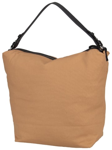 LIEBESKIND BERLIN Handtasche Clea Hobo L Canvas in Light Tan