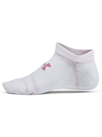 Under Armour Kinder Socken "Ua Yth Essential No Show 6Pk" in Pink