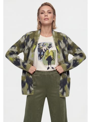 Olsen Strickcardigan in Moss Green
